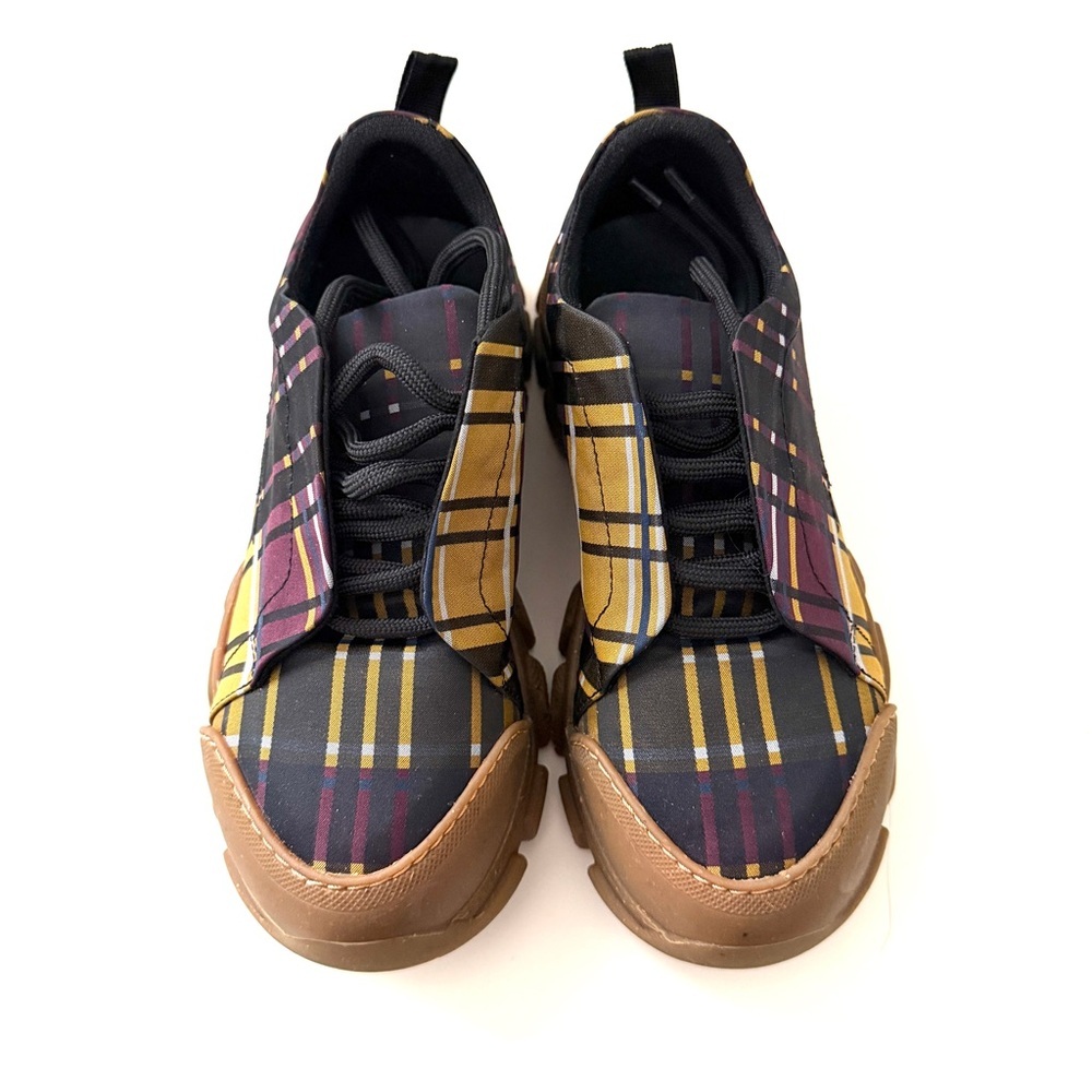 Max Mara Weekend Women's Checkered Sneakers - Picture 7 of 14